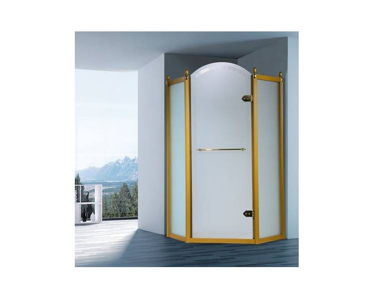 Душова кабіна VOLLE GRAND TENERIFE Gold 100x100