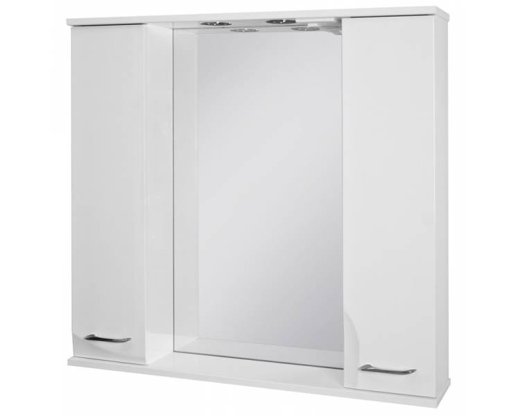 Зеркальный шкаф BOTTICELLI SEQUETTO SqM-100 белый