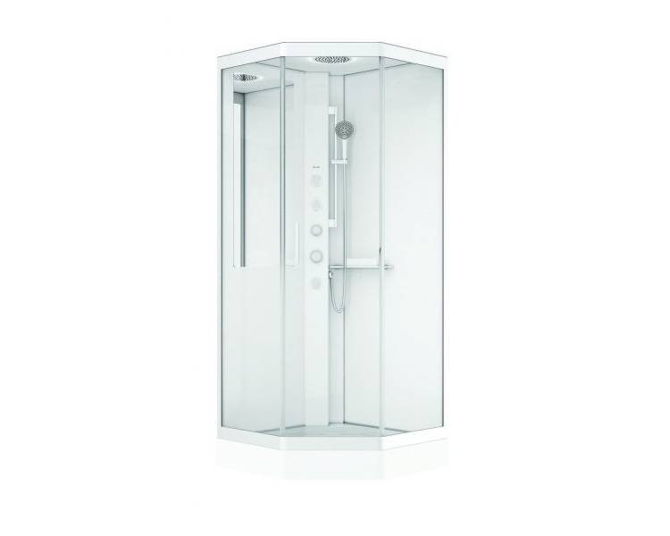 ГИДРОМАССАЖНЫЙ БОКС AM PM GEM 90x90см W90C-018-090WTA