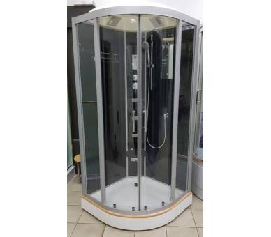Душевой бокс VERONIS BN-5-80 черный 80х80х220