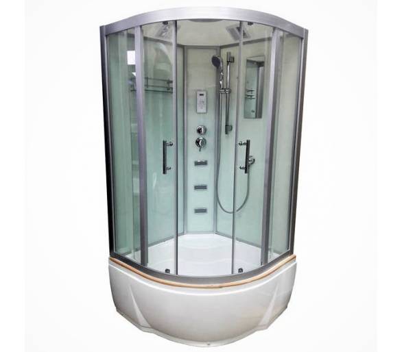 Гідромасажний бокс VERONIS матове скло BV-5-100 XL100х100х215