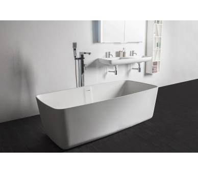 Ванна каменная Volle отдельностоящая Solid surface 1680*80