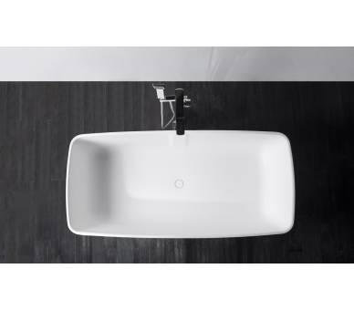 Ванна каменная Volle отдельностоящая Solid surface 1680*80