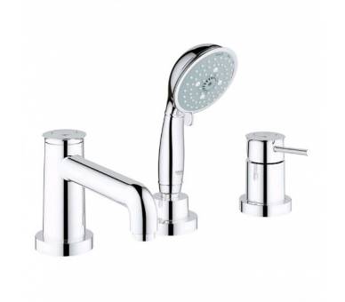 BauClassic Смеситель для ванны на 3 отверстия 