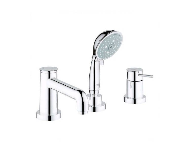 BauClassic Смеситель для ванны на 3 отверстия 