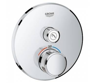 SmartControl Смеситель для душа, внешняя часть, на 1 выход, хром 