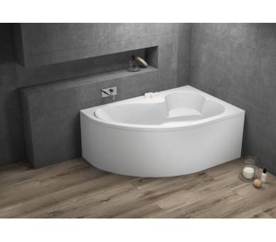 Акриловая ванна Polimat Mega 160x105 асимметричная правая