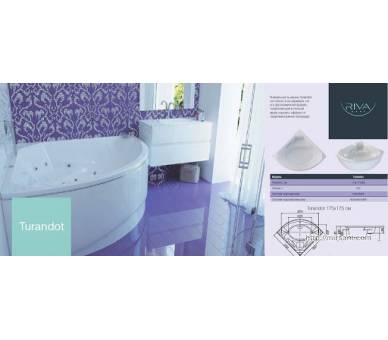 Акриловая ванна Turandot 175x175