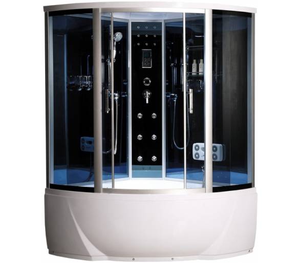 Гідромасажний бокс Atlantis AKL 1316D GR 120х120 см