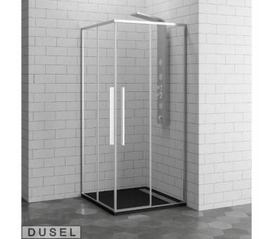 Душевая кабина Dusel DL194 Chrome 90x90x190 см