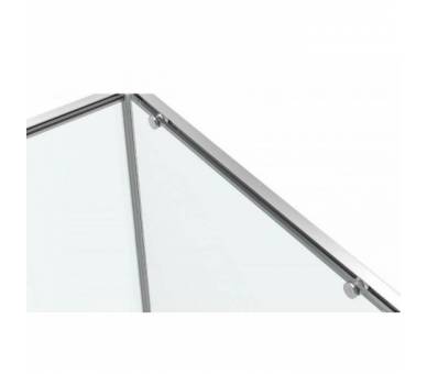 Душевая кабина Dusel DL191/195 Chrome 120x80 см.