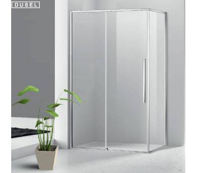Душевая кабина Dusel DL191/195 Chrome 120x80 см.
