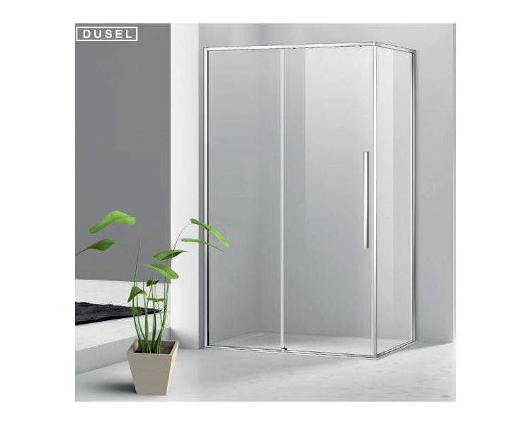 Душевая кабина Dusel DL191/195 Chrome 120x80 см.