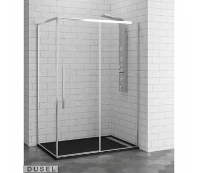 Душевая кабина Dusel DL191/195 Chrome 120x80 см.