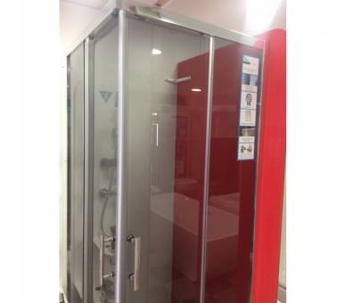 Душова кабіна Dusel А-513 80х80х190 см. прозорий