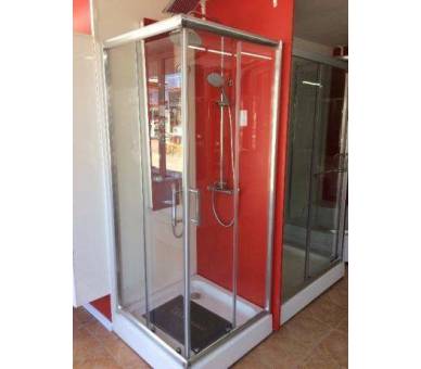 Душова кабіна Dusel А-513 80х80х190 см. прозорий