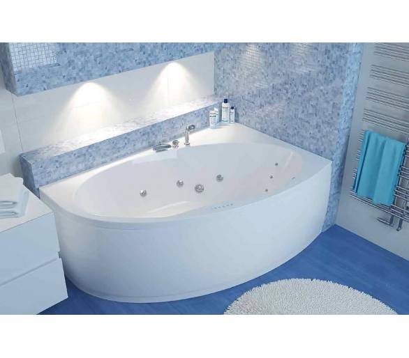 Гідроаеромасажна ванна Riva Pool Manon 170x110 праворуч