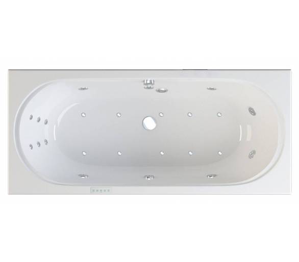 Гидро- аэромассажная ванна Riva Pool Figaro 180x80 см HydroAeroOPTIMA