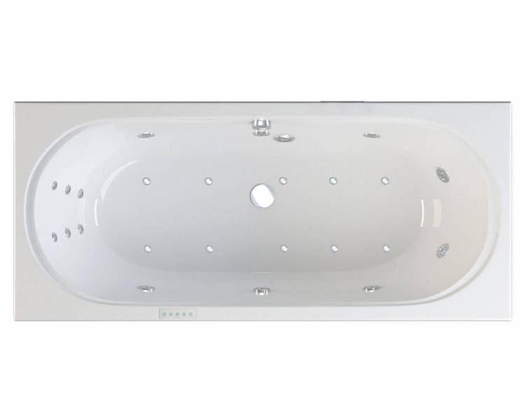 Гидро- аэромассажная ванна Riva Pool Figaro 180x80 см HydroAeroOPTIMA