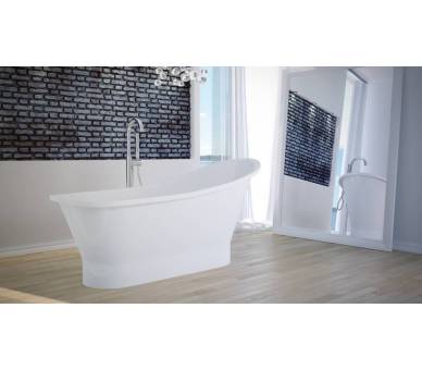 Отдельностоящая ванна BESCO GLORIA NOVA ретро 160х68 с сифоном
