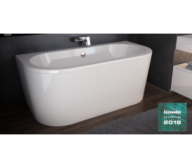 Ванна BESCO VISTA ретро 170x75 с сифоном
