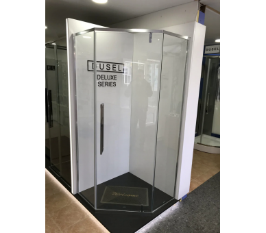 Душевая кабина DUSEL DL197 Chrome 90x90 см