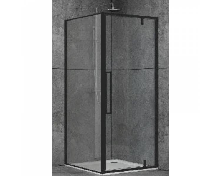 Душевая кабина DUSEL DL198B+DL196B Black Matt 100x100x190