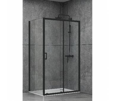 Душевая кабина EF-185B+EF181B Black Matt 120x90x190