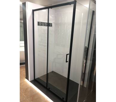 Душевая кабина EF-185B+EF181B Black Matt 120x80x190