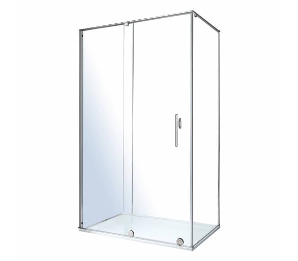 Душова кабіна TEO 117,5x87,5x200 см прозоре скло 8мм