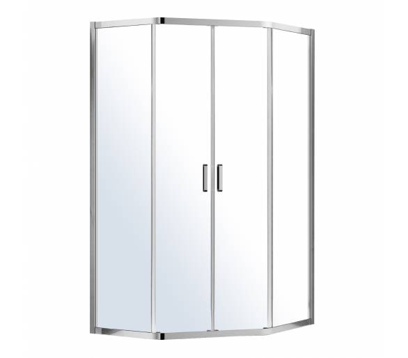 Душевая кабина IRIS 100x100x195 см пятиугольная без поддона