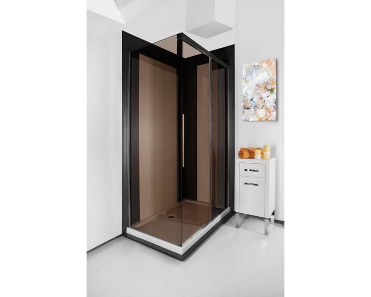 Душевая кабина LARGO 120x80x195 см без поддона правая