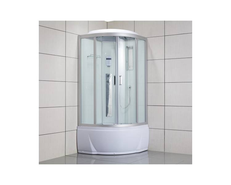 Гидромассажный бокс Dusel DSC-DU511-90H 90x90 высокий поддон