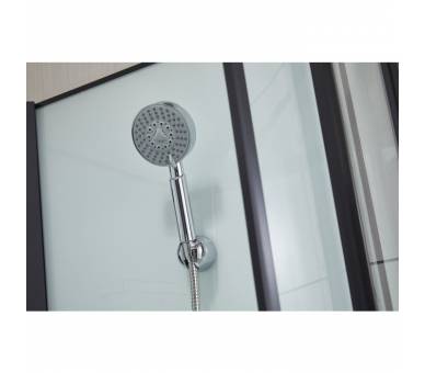 Гидромассажный бокс черный Dusel Dusel DSC-DU511-90SB 90x90 низкий поддон