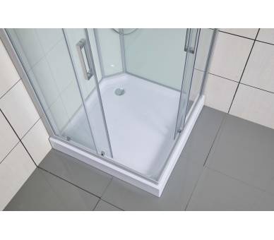 Гидромассажный бокс Dusel DSC-DU513-100 100x100 низкий поддон