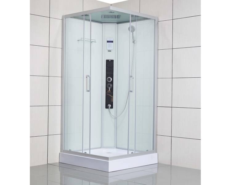 Гідромасажний бокс Dusel DSC-DU513-100 100x100 низький піддон