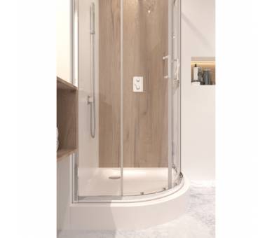 Душевая кабина Qtap Taurus CRM1011AC6 Clear