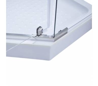 Душова кабіна Lidz Dozorca SC90x90.CRM.LOW.TR з піддоном