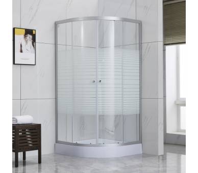 Душевая кабина Lidz Wieza SC80x80 без поддона 185 мм