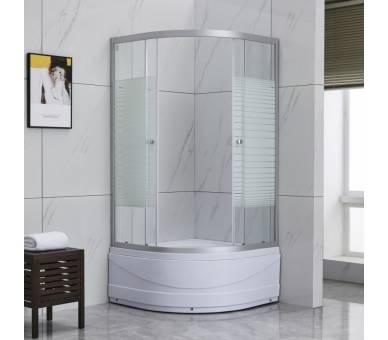 Душевая кабина Lidz Wieza SC80x80.SAT.HIGH.L Linie