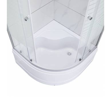Душевая кабина Lidz Wieza SC80x80.SAT.HIGH.L Linie