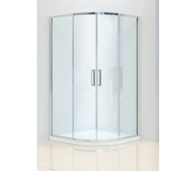 Душевая кабина 100x100 Dusel А-511 тонированное стекло