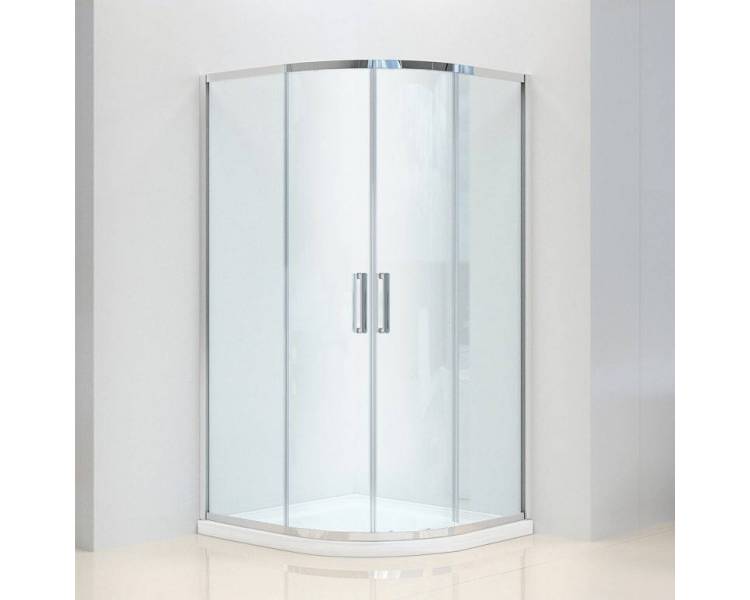 Душевая кабина 80x80 Dusel А-511 шиншилла стекло