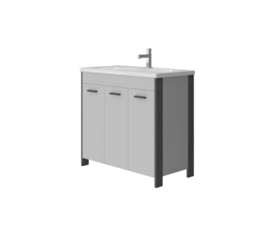 Тумба JUVENTA BROOKLYN Br-55 белая 830x550x455
