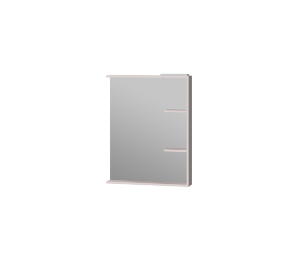 Зеркало JUVENTA BROOKLYN BrM-55 белое 850x550x120