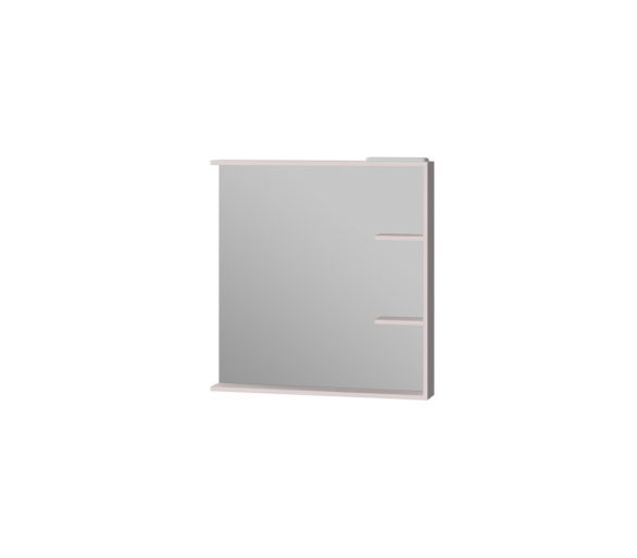 Зеркало JUVENTA BROOKLYN BrM-55 белое 850x550x120