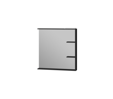 Дзеркало JUVENTA БРУКЛІНА BrM-80 чорного кольору 850x800x120
