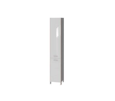 Пенал BOTTICELLI VELLUTO VltP-120 белый 1200x330x345