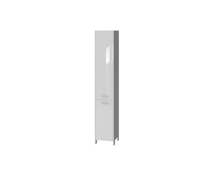 Пенал BOTTICELLI VELLUTO VltP-120 белый 1200x330x345