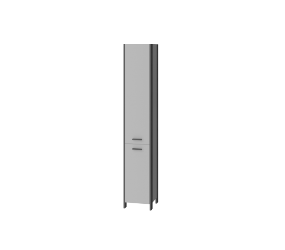 Пенал BOTTICELLI VELLUTO VltP-120 белый 1200x330x345